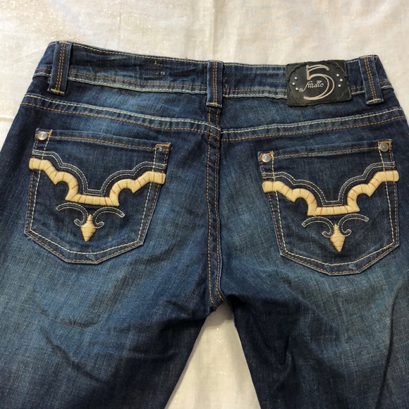 Studio 5 Jeans 32/33 BootCut Dark Wash - Picture 1 of 7